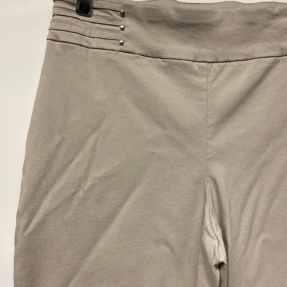 JM collection Petite size M khaki pants, woman work Pants . Dinner pants for her - Picture 5 of 16